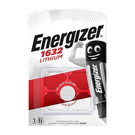 ENERGIZER BATTERY SPECIALIZED LITHIUM CR1632 3V 1 PIECE | Techbox