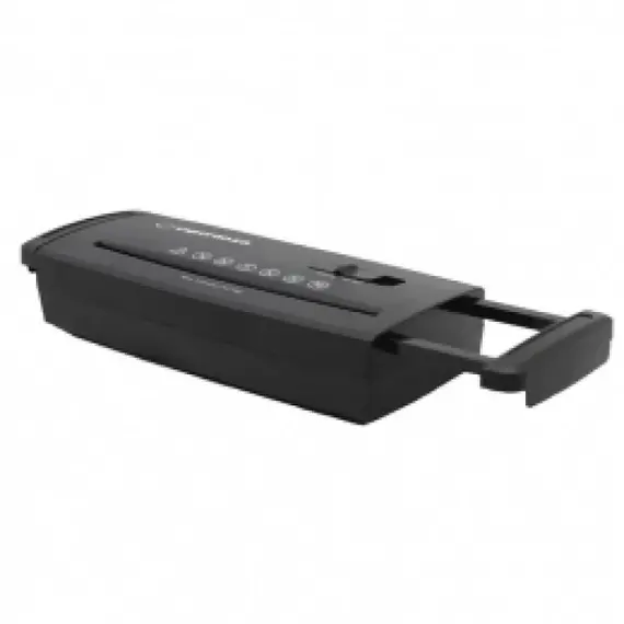 Esperanza EN104 paper shredder Strip shredding 22 cm Black | Techbox