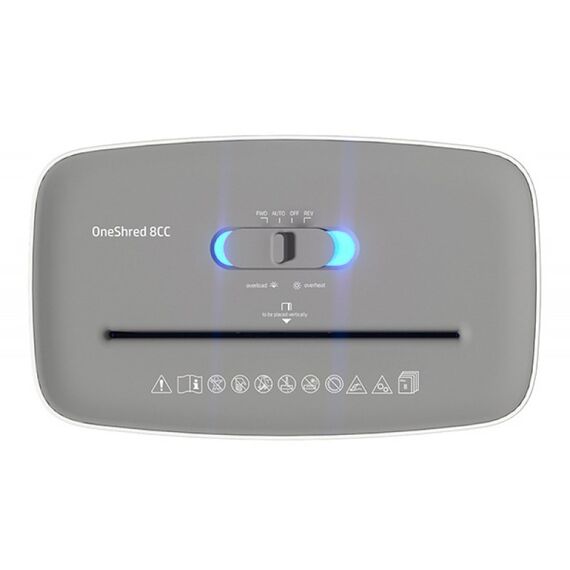 HP ONESHRED 8CC 15L paper shredder Micro-cut shredding | Techbox