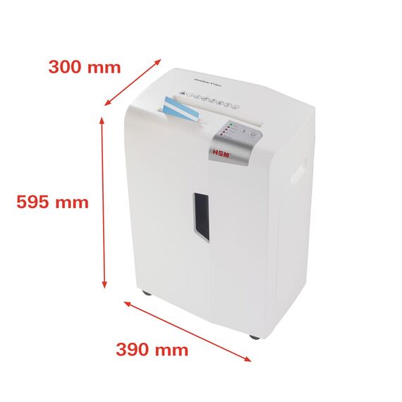HSM shredstar X12pro document shredder, 2 x 15 mm + separate CD cutter - Office Machines - Office Supplies - Techbox
