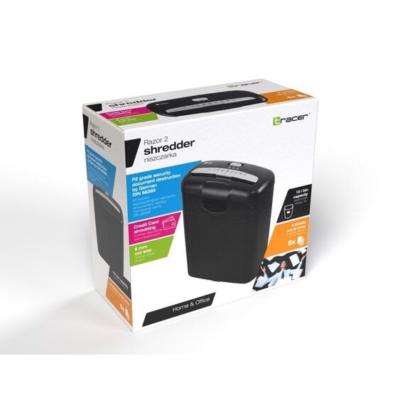 Paper shredder Tracer Razor 2 | Techbox