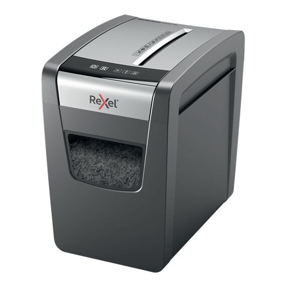 Rexel Momentum X312-SL paper shredder Particle-cut shredding Black, Grey | Techbox