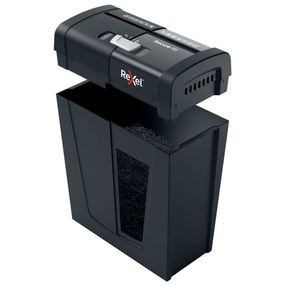 Rexel Secure X8 paper shredder Cross shredding 70 dB Black - Office Machines - Office Supplies - Techbox