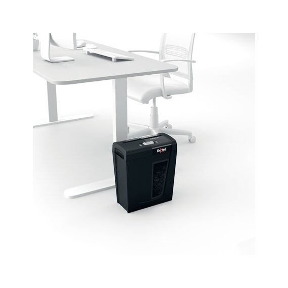 Rexel Secure X8 paper shredder Cross shredding 70 dB Black - Office Machines - Office Supplies - Techbox