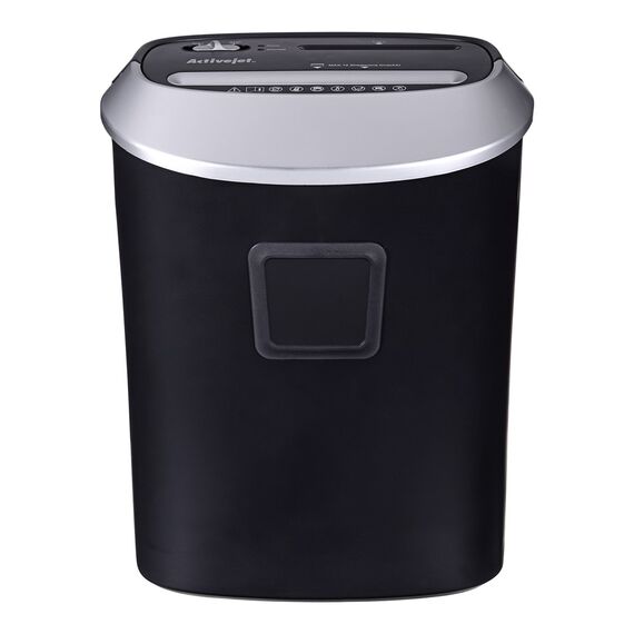 Shredder Activejet ASH-1201D, P-3, 25 l, 5x38 mm shreds, black and silver. | Techbox