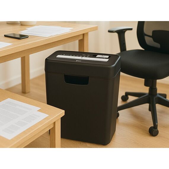 Tracer EDGY10L Paper Shredder Black - Office Machines - Office Supplies - Techbox