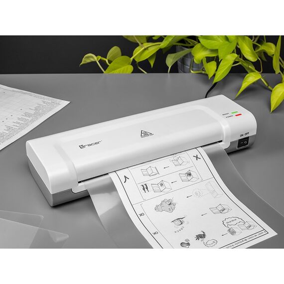 Tracer TRL-5 WH Hot Laminator 280 mm/min White | Techbox