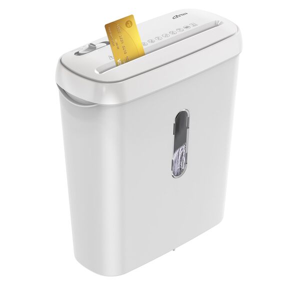 WHITE SHREDDER MT223 document and credit card shredder - Office Machines - Office Supplies - Techbox