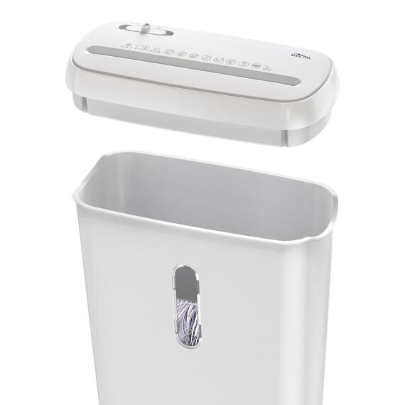 WHITE SHREDDER MT223 document and credit card shredder - Office Machines - Office Supplies - Techbox
