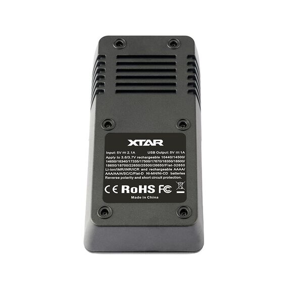 XTAR VC2 Household battery USB - Batteries & Chargers - Consumables - Techbox