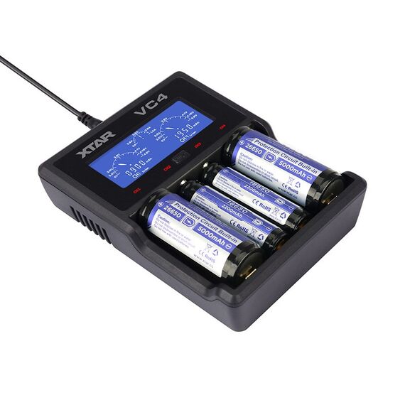 XTAR VC4 Household battery USB | Techbox