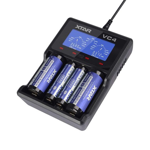 XTAR VC4 Household battery USB | Techbox