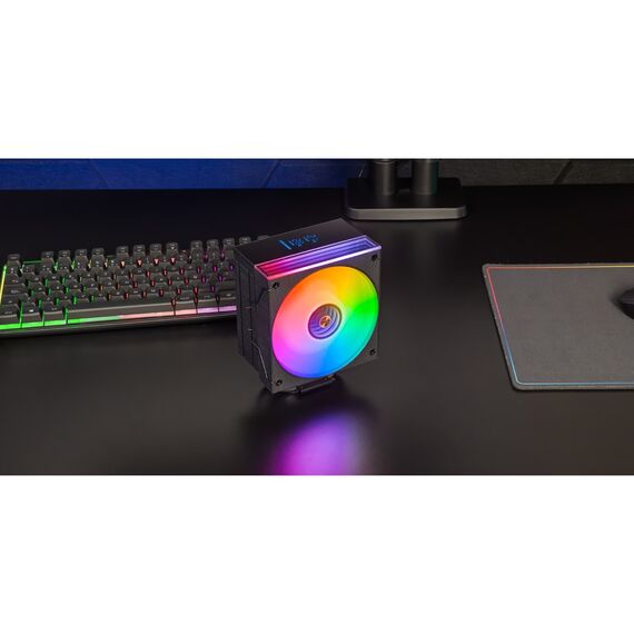 Mars Gaming MCPU-LCD Processor Air cooler 12 cm Black 1 pc(s) - CPU Coolers & Pastes - CPU & Cooling - Techbox