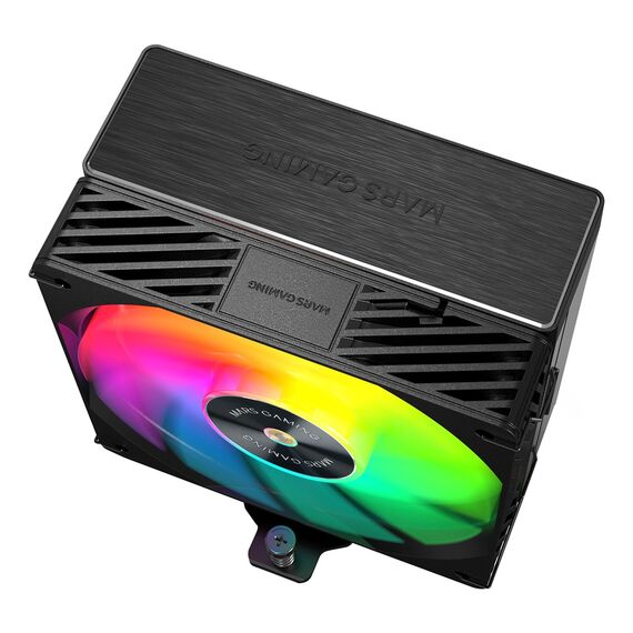 Mars Gaming MCPUX5ARGB computer cooling system Processor Air cooler 12 cm Black 1 pc(s) - CPU Coolers & Pastes - CPU & Cooling - Techbox