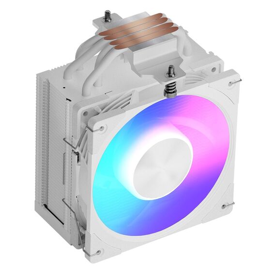 MODECOM Volcano 0C T201 ARGB Processor Air cooler 12 cm White - CPU Coolers & Pastes - CPU & Cooling - Techbox
