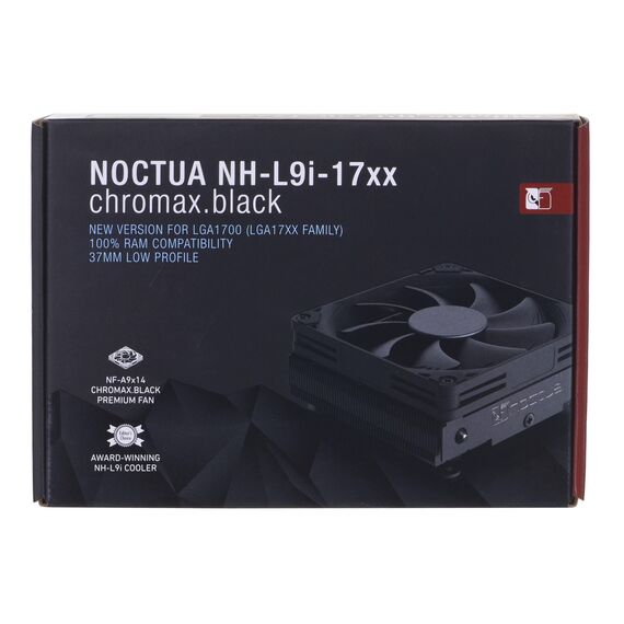 NOCTUA CPU COOLING NH-L9I-17XX CHROMAX BLACK - CPU Coolers & Pastes - CPU & Cooling - Techbox