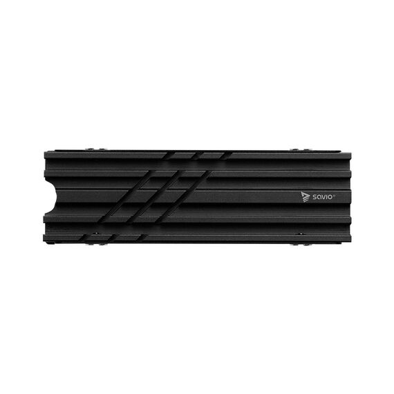 SAVIO Cooling for M.2 NVME 2280 drives, AK-60, Black | Techbox
