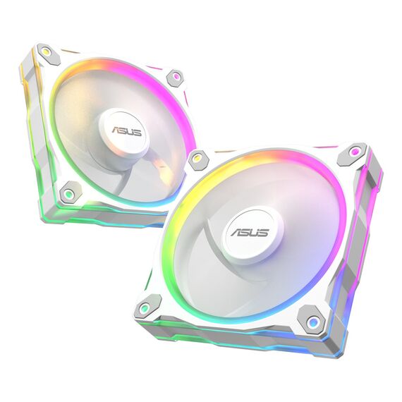 ASUS Prime MR120 Fan ARGB Reverse White Computer case 12 cm - Fans - PC Cases & Accessories - Techbox