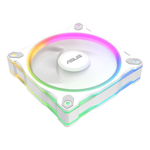 ASUS Prime MR120 Fan ARGB Reverse White Computer case 12 cm - Fans - PC Cases & Accessories - Techbox