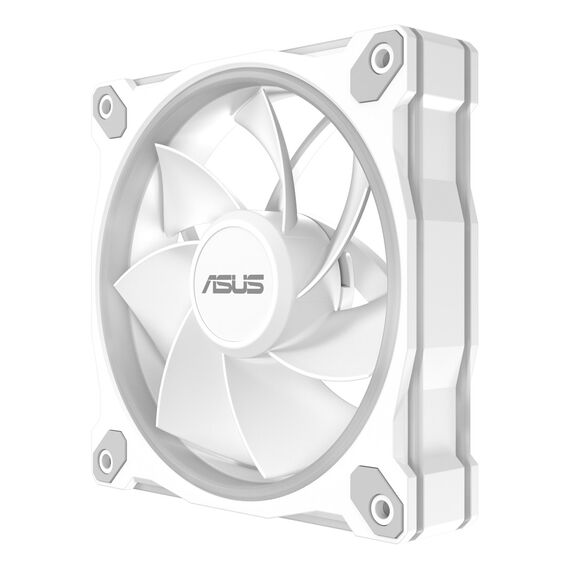 ASUS Prime MR120 Fan ARGB Reverse White Computer case 12 cm - Fans - PC Cases & Accessories - Techbox