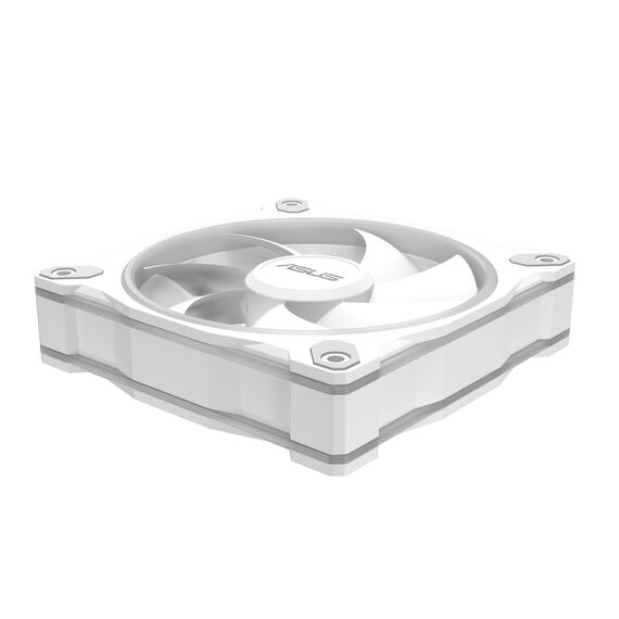 ASUS Prime MR120 Fan ARGB White Computer case 12 cm - Fans - PC Cases & Accessories - Techbox