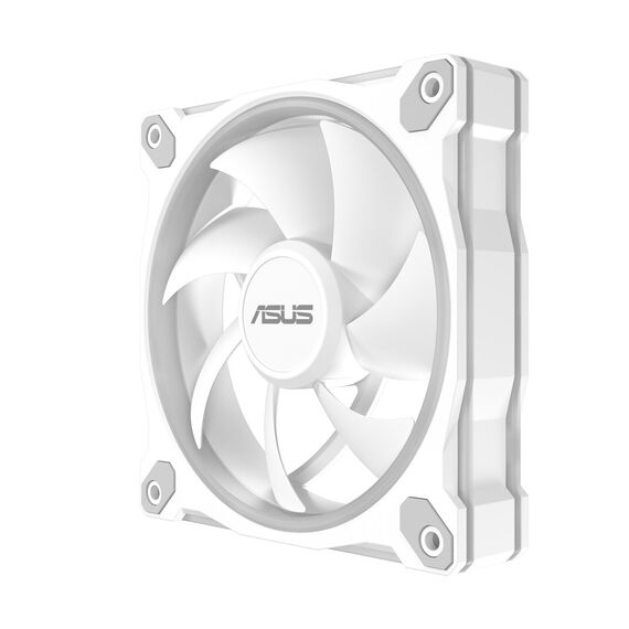 ASUS Prime MR120 Fan ARGB White Computer case 12 cm - Fans - PC Cases & Accessories - Techbox