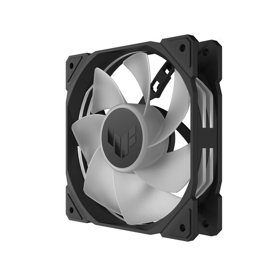 ASUS TUF Gaming TR120 ARGB Reverse Fan - Single Pack Computer case 12 cm Black - Fans - PC Cases & Accessories - Techbox