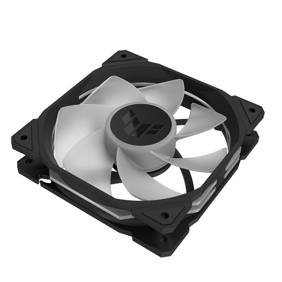 ASUS TUF Gaming TR120 ARGB Reverse Fan - Triple Pack Computer case 12 cm Black - Fans - PC Cases & Accessories - Techbox
