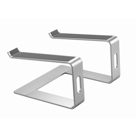 Gembird NBS-D1-01 laptop stand Aluminium, Silver 39.6 cm (15.6") | Techbox