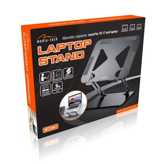 MEDIA-TECH LAPTOP STAND LAPTOP STAND - Cooling Pads - Laptop Accessories - Techbox