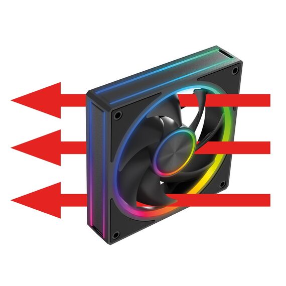 MODECOM VOLCANO LOOP 120 ARGB FAN Black | Techbox