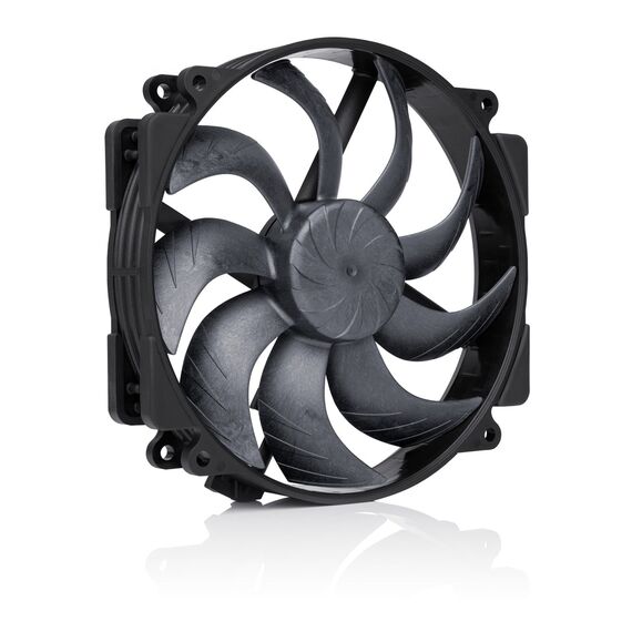 NF-A14x25r G2 PWM chromax.black - Next-gen round 140mm fan (black) - Fans - PC Cases & Accessories - Techbox