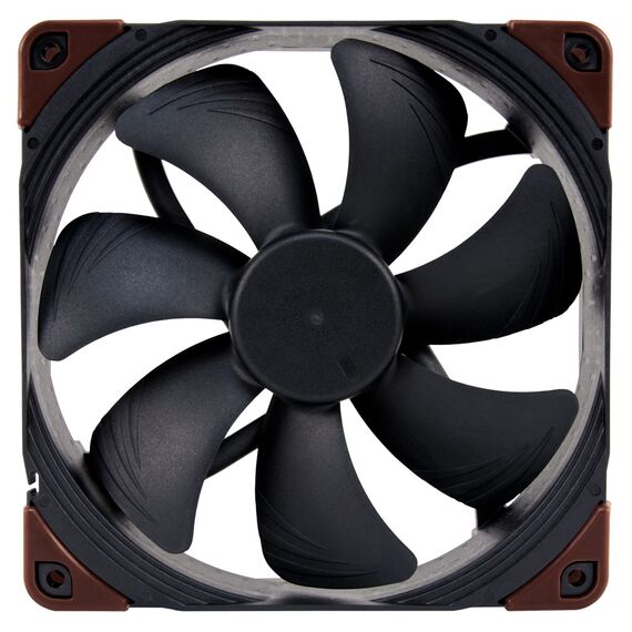 Noctua NF-A14-Industrial PPC-2000 PWM Computer case Fan 14 cm Black, Brown 1 pc(s) - Fans - PC Cases & Accessories - Techbox