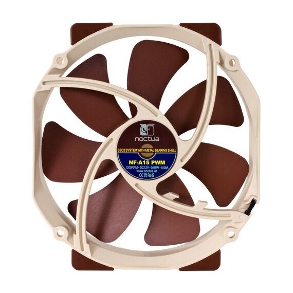 Noctua NF-A15 PWM computer cooling system Computer case Fan 14 cm - Fans - PC Cases & Accessories - Techbox