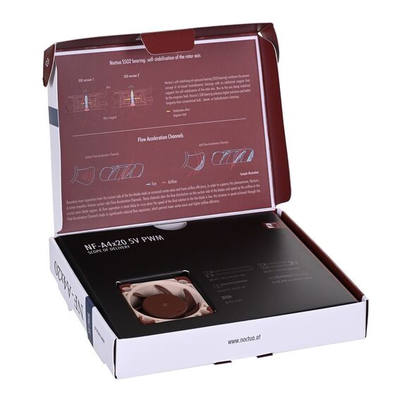 Noctua NF-A4X20 5V PWM computer cooling component Computer case Fan 4 cm - Fans - PC Cases & Accessories - Techbox