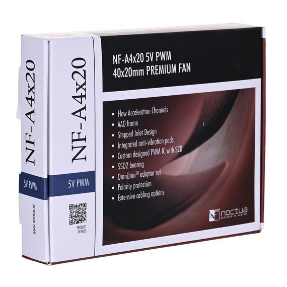 Noctua NF-A4X20 5V PWM computer cooling component Computer case Fan 4 cm - Fans - PC Cases & Accessories - Techbox
