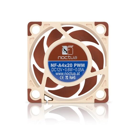 Noctua NF-A4x20 PWM Computer case Fan 4 cm Beige, Brown - Fans - PC Cases & Accessories - Techbox