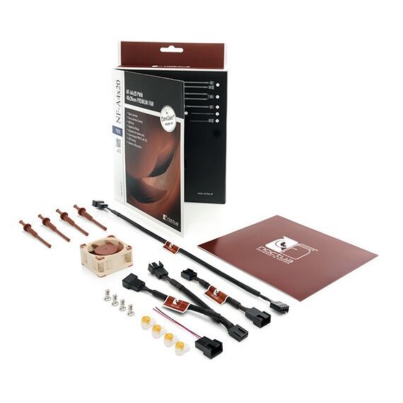 Noctua NF-A4x20 PWM Computer case Fan 4 cm Beige, Brown - Fans - PC Cases & Accessories - Techbox