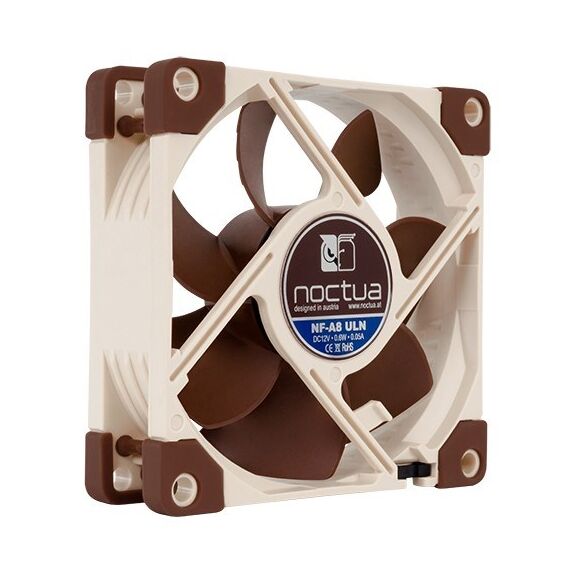Noctua NF-A8 ULN computer cooling system Computer case Fan 8 cm Beige, Brown | Techbox