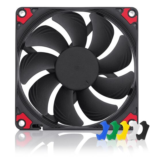 Noctua NF-A9X14 HS-PWM CH.BK.S computer cooling component Computer case Fan 9.2 cm Black | Techbox