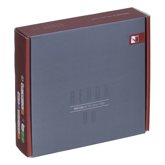 Noctua NF-R8 redux-1800 Computer case Fan 8 cm Black, Grey - Fans - PC Cases & Accessories - Techbox