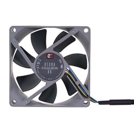 Noctua NF-R8 redux-1800 PWM Computer case Fan 8 cm Black, Grey | Techbox
