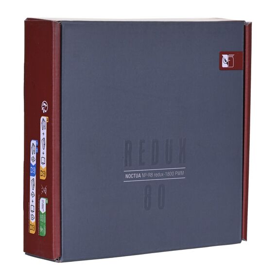 Noctua NF-R8 redux-1800 PWM Computer case Fan 8 cm Black, Grey | Techbox