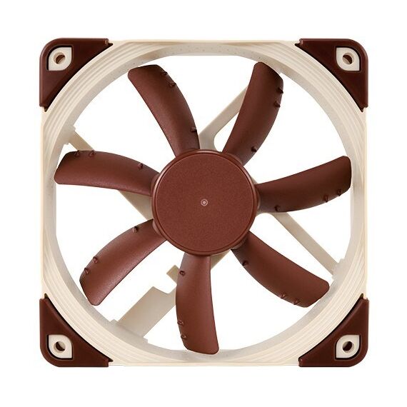 Noctua NF-S12A PWM computer cooling component Computer case Fan 12 cm Brown - Fans - PC Cases & Accessories - Techbox
