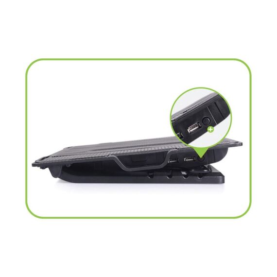 Techly Notebook stand and cooling pad for Notebook up to 17.3" | Techbox