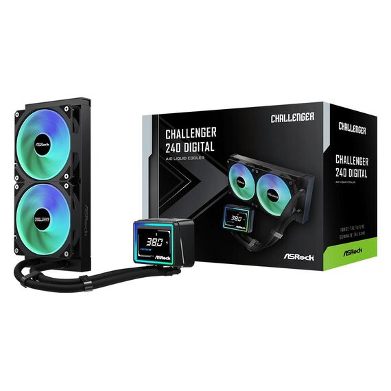 ASRock Challenger 240 Digital Cooling - CPU Coolers & Pastes - CPU & Cooling - Techbox