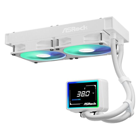 ASRock Challenger White 240 Digital Cooling - CPU Coolers & Pastes - CPU & Cooling - Techbox