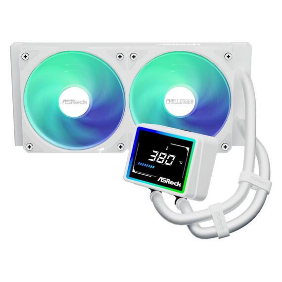 ASRock Challenger White 240 Digital Cooling - CPU Coolers & Pastes - CPU & Cooling - Techbox