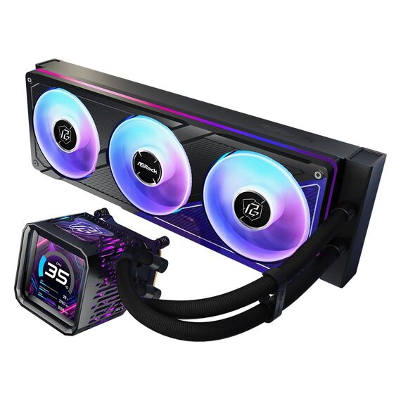 ASRock Phantom Gaming 360 LCD Cooling - CPU Coolers & Pastes - CPU & Cooling - Techbox