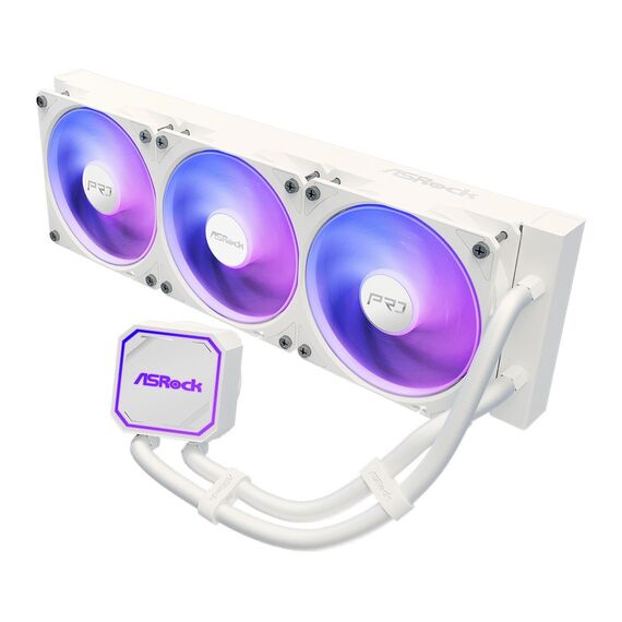 ASRock Pro White 360 ARGB Cooling - CPU Coolers & Pastes - CPU & Cooling - Techbox